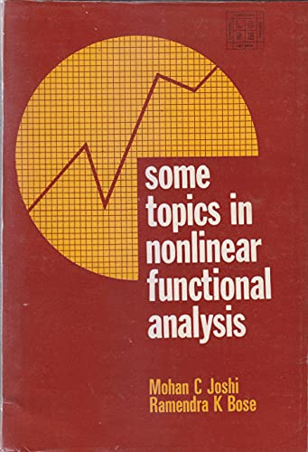 Some Topics in Nonlinear Functional Analysis - Click to Buy