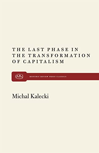 The Last Phase in Transformation - Click to Buy