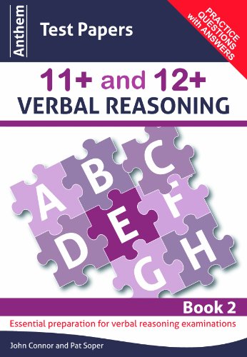 Anthem Test Papers 11+ and 12+ Verbal Reasoning: Book 2 (Anthem Learning Verbal Reasoning) - Click to Buy