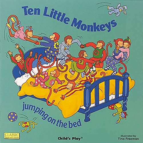 Ten Little Monkeys Jumping on the Bed (Classic Books With Holes) - Click to Buy