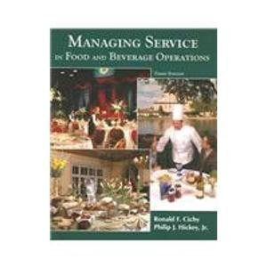 Managing Service in Food And Beverage Operations - Click to Buy