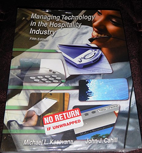 Managing Technology in the Hospitality Industry - Click to Buy