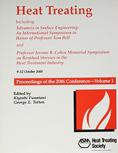 Heat Treating: Proceedings of the 20th Conference - Click to Buy