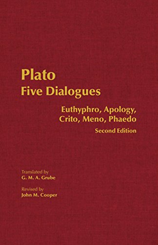 Plato Five Dialogues: Euthyphro, Apology, Crito, Meno, Phaedo - Click to Buy