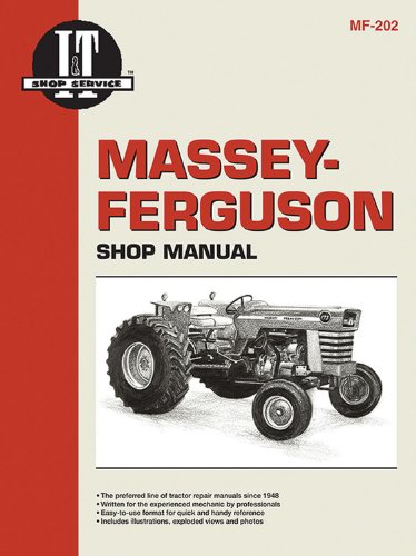 Massey Ferguson Shop Manual Models MF29 MF37 MF38 & MF39 - Click to Buy