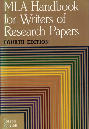 MLA Handbook for Writers of Research Papers - Click to Buy