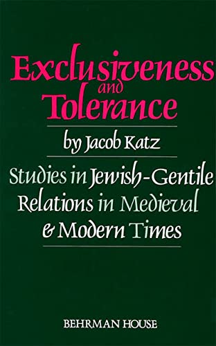 Exclusiveness and Tolerance - Click to Buy