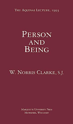 Person and Being (Aquinas Lecture) - Click to Buy