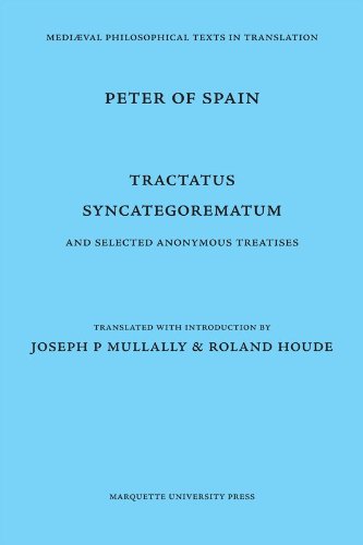 Peter of Spain: Tractatus Syncategorematum - Click to Buy