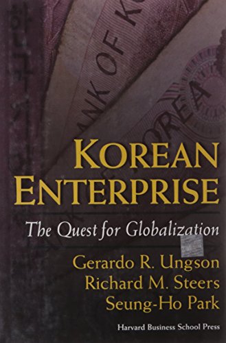 Korean Enterprise: The Quest for Globalization