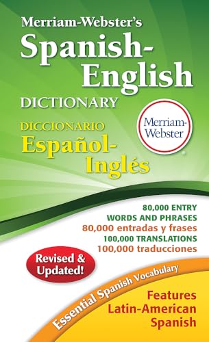 Merriam-Webster Spanish-English Dictionary, Mass Market Paper (English and Spanish Edition) - Click to Buy