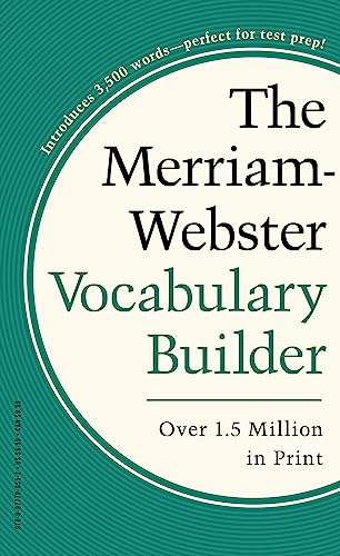 Merriam-Webster’s Vocabulary Builder - Perfect for prepping for SAT, ACT, TOEFL, & TOEIC - Click to Buy