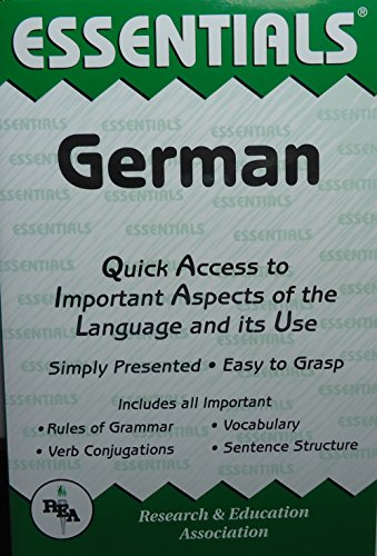 German Essentials (Essentials Study Guides)