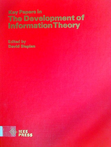 Key Papers in the Development of Information Theory - Click to Buy