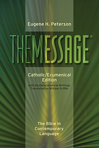 The Message Catholic/Ecumenical Edition (Softcover, Green): The Bible in Contemporary Language - Click to Buy