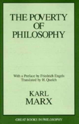 The Poverty of Philosophy (Great Books in Philosophy) - Click to Buy