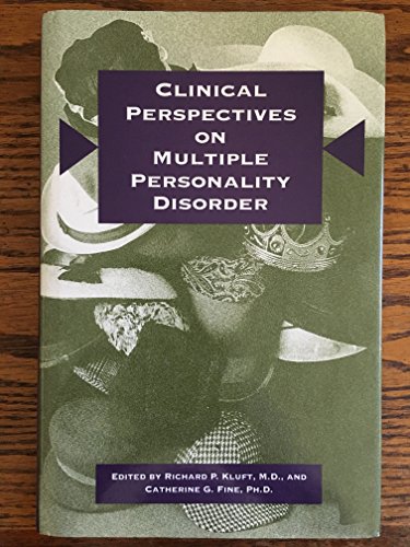 Clinical Perspectives on Multiple Personality Disorder - Click to Buy