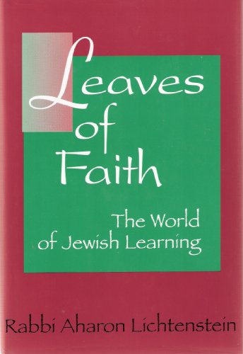 Leaves of Faith: The World of Jewish Learning (1) - Click to Buy