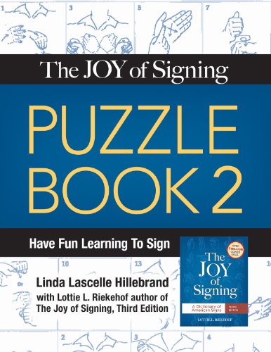 The Joy of Signing Puzzle Book 2 - Click to Buy