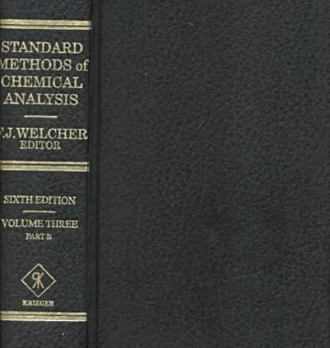 Standard Methods of Chemical Analysis, Part B - Click to Buy