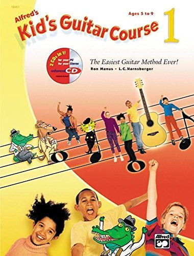 Alfred's Kid's Guitar Course 1: The Easiest Guitar Method Ever! : Ages 5 and Up - Click to Buy