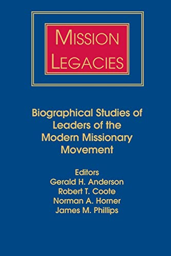 Mission Legacies (American Society of Missiology) - Click to Buy
