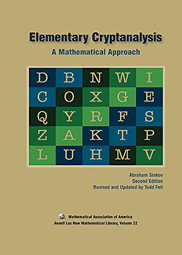Elementary Cryptanalysis: A Matermatical Approach - Click to Buy