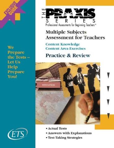 Multiple Subjects Assessment for Teachers: Content Knowledge : Content Area Exercises (Praxis Study Guides) - Click to Buy