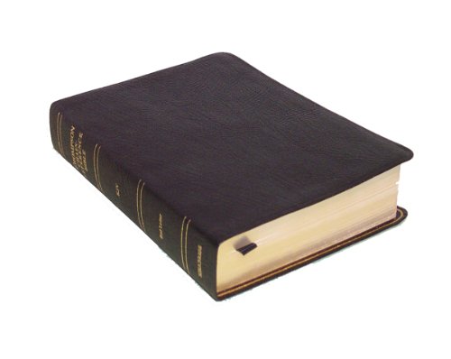 Thompson Chain-Reference Bible King James Version/Handy Size/Red Letter/Black/Deluxe Leather - Click to Buy