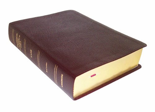 Nasb Thompson Chain Reference Bible - Click to Buy