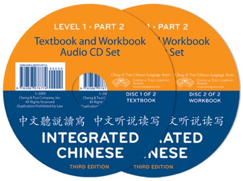 Integrated Chinese Level 1 Textbook and Workbook Audio CD Set - Click to Buy