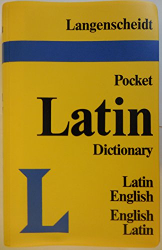 Pocket Latin EnglishEnglish Latin Dictionary Langenscheidt - Click to Buy