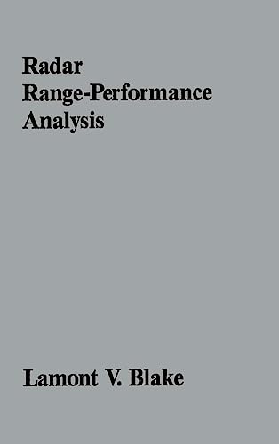 Radar Range-Performance Analysis (Artech House Radar Library)