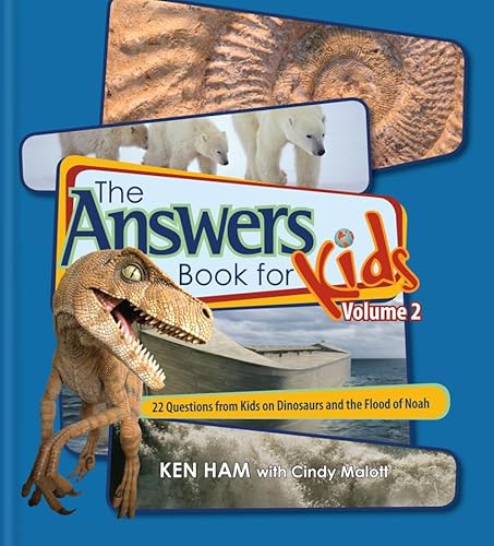 Answers Book for Kids Volume 2: 22 Questions from Kids on Dinosaurs and the Flood of Noah: 02 - Click to Buy