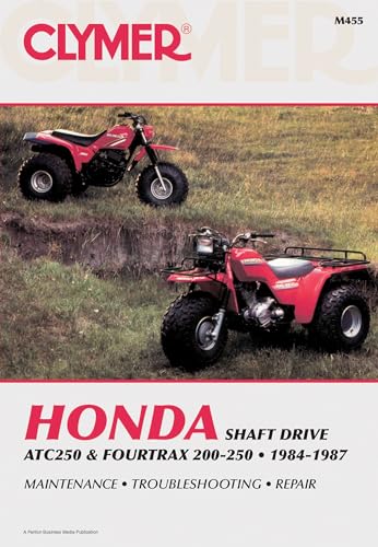 Clymer Honda ATC250 & FourTrax 200-250, 1984-1987: Maintenance, Troubleshooting, Repair - Click to Buy