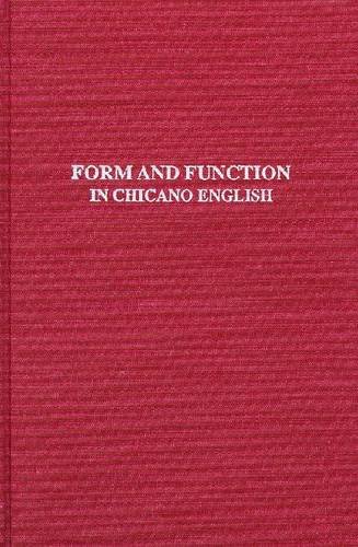 Form and Function in Chicano English - Click to Buy