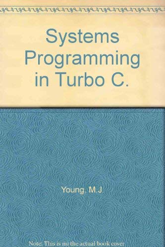 Systems Programming in Turbo C - Click to Buy