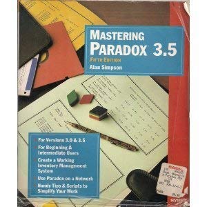 Mastering Paradox 3.5 - Click to Buy