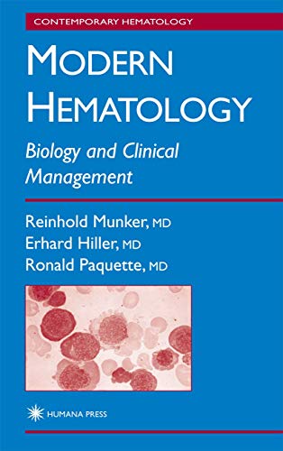 Modern Hematology: Biology and Clinical Management - Click to Buy