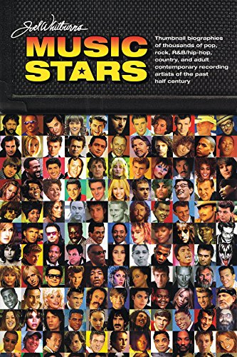 Joel Whitburn Presents Music Stars: Brief Bios of Thousands of Pop/Rock/R&B/Hip-Hop/Country and Adult Contemporary Recording Artists - Click to Buy