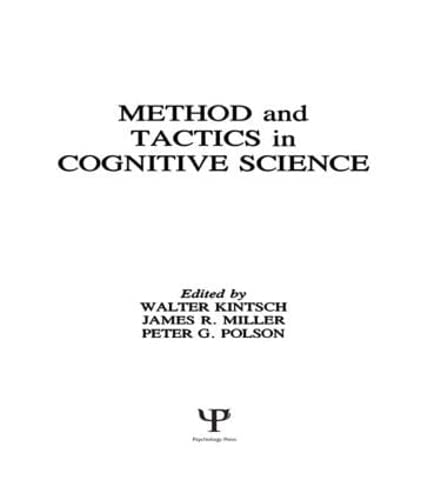 Methods and Tactics in Cognitive Science - Click to Buy