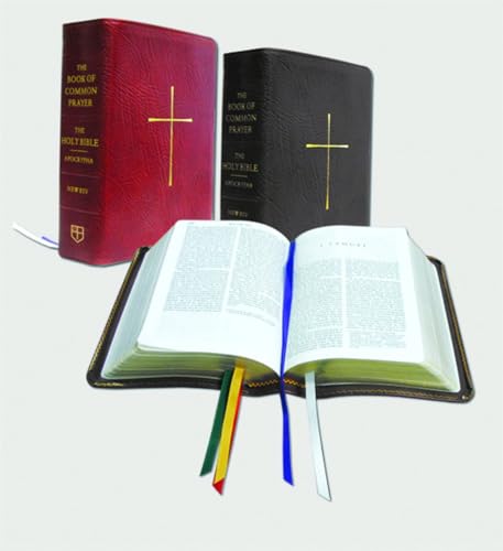 The Book of Common Prayer and Bible Combination (NRSV with Apocrypha): Black Bonded Leather - Click to Buy
