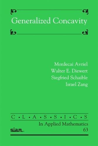 Generalized Concavity - Click to Buy
