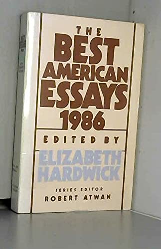 Best American Essays 1986 (The Best American Essays) - Click to Buy