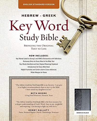 Hebrew-Greek Key Word Study Bible: English Standard Version, Duraflex Black (Key Word Study Bibles) - Click to Buy