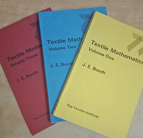 Textile Mathematics: v. 1