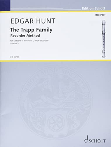 The Trapp Family Recorder Method, Book 1: Descant or Tenor - Click to Buy