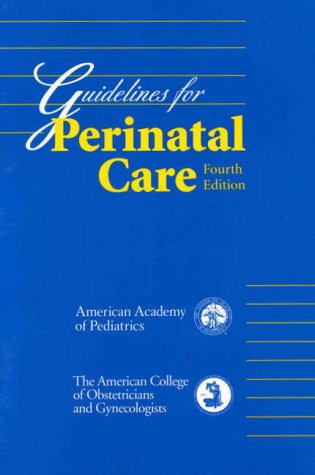 Guidelines for Perinatal Care - Click to Buy