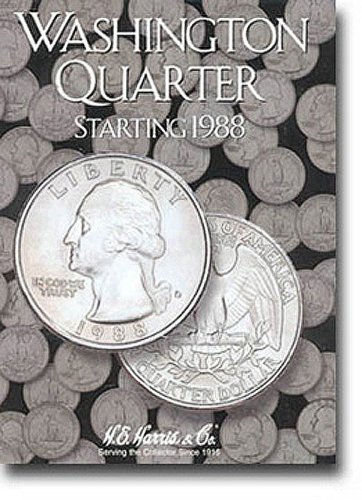 Washington Quarters Folder Starting 1988-1998 - Click to Buy