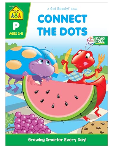 Preschool Workbook: Connect The Dots
